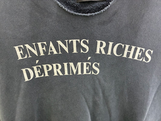 Enfants Riches Deprimes Logo Hoodie Navy Blue