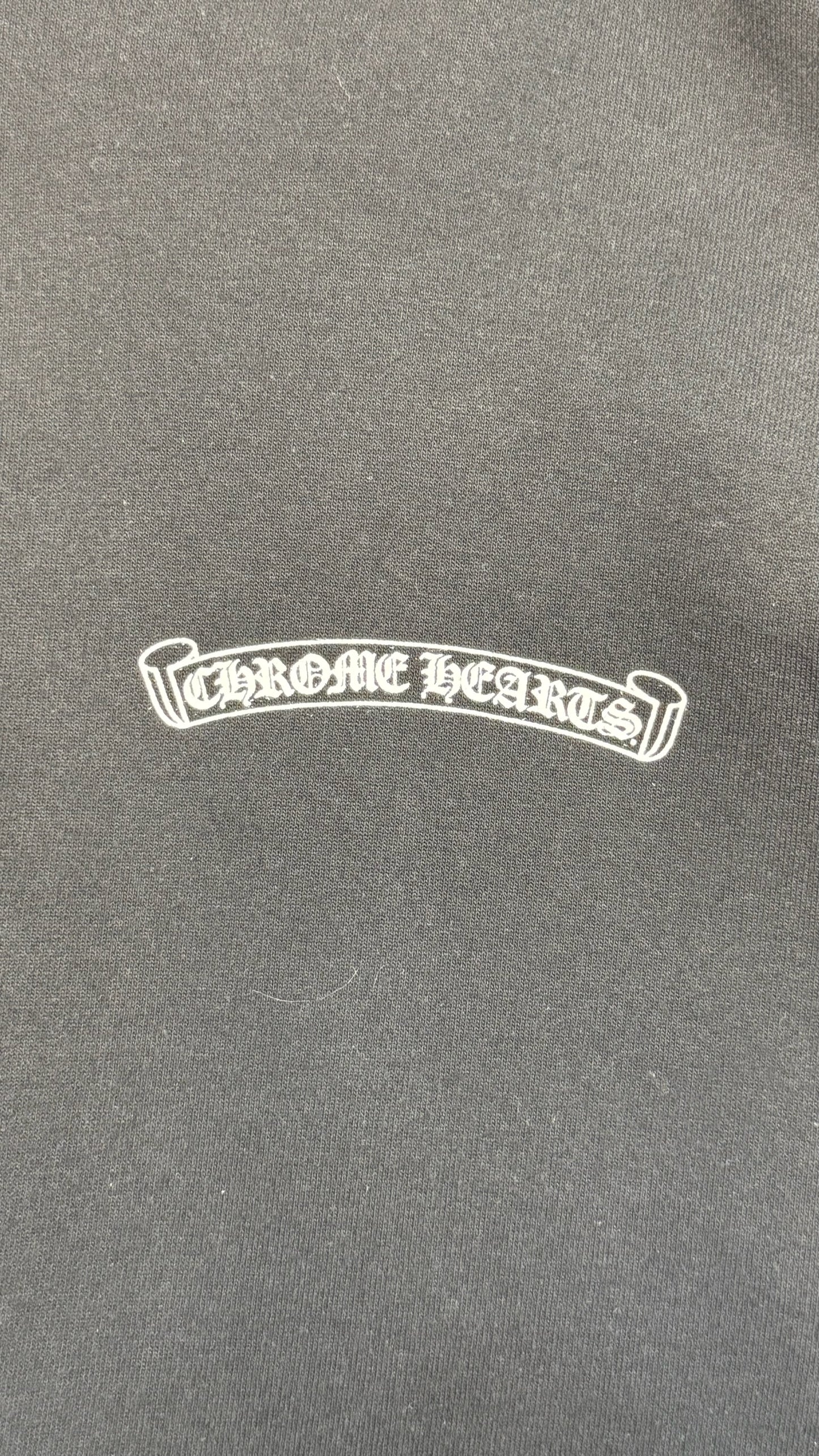Chrome Hearts Scroll Logo Hoodie