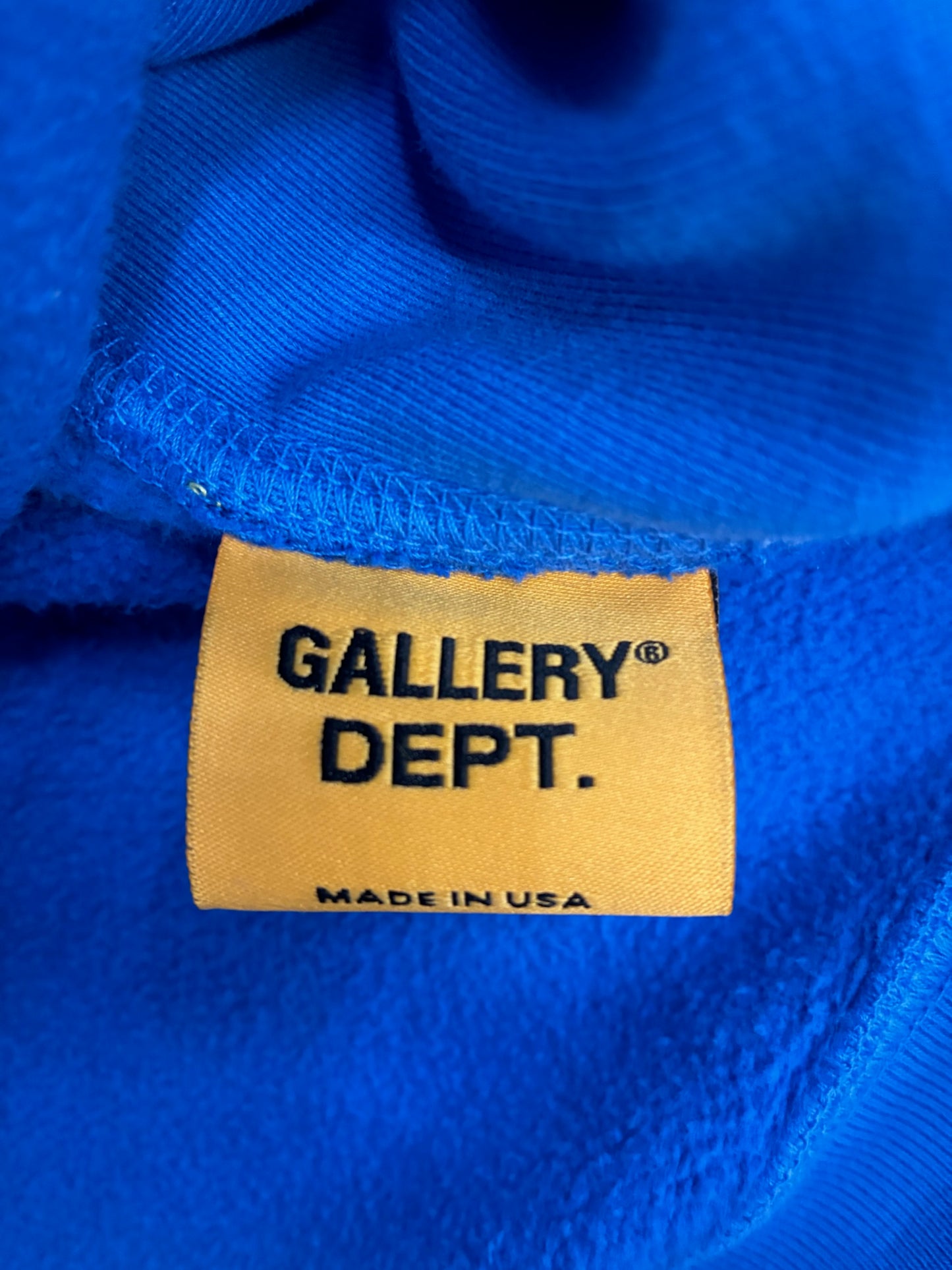 Gallery Dept 90's GD Hoodie Royal Blue