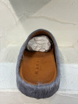 Marni Grey Fussbett Sabot