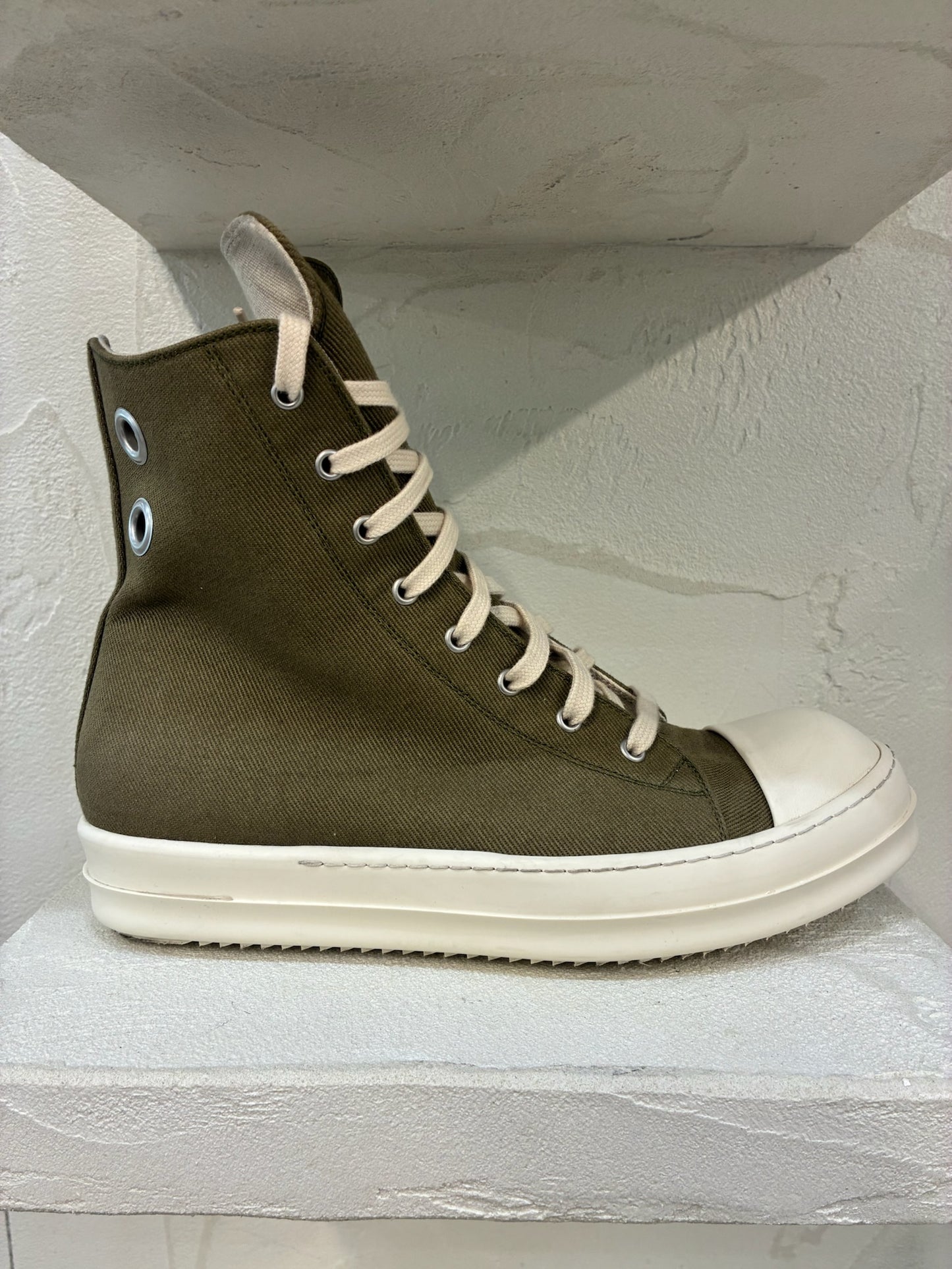 Rick owens DRKSHDW Luxor High Tops 'Pale Green'