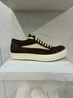 Rick Owens Saddle Milk Vintage Sneakers