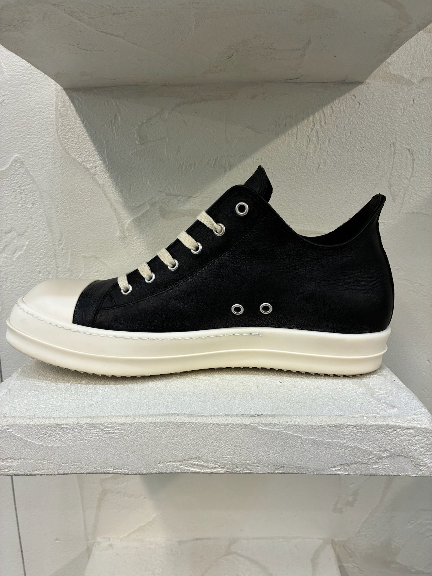 Rick Owens Porterville Low Sneaker Black