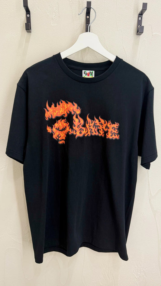 BAPE Flame Ape Short Sleeve Shirt