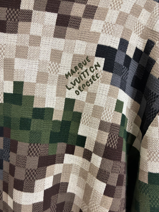 Louis Vuitton Pixelated Sweater By Pharell