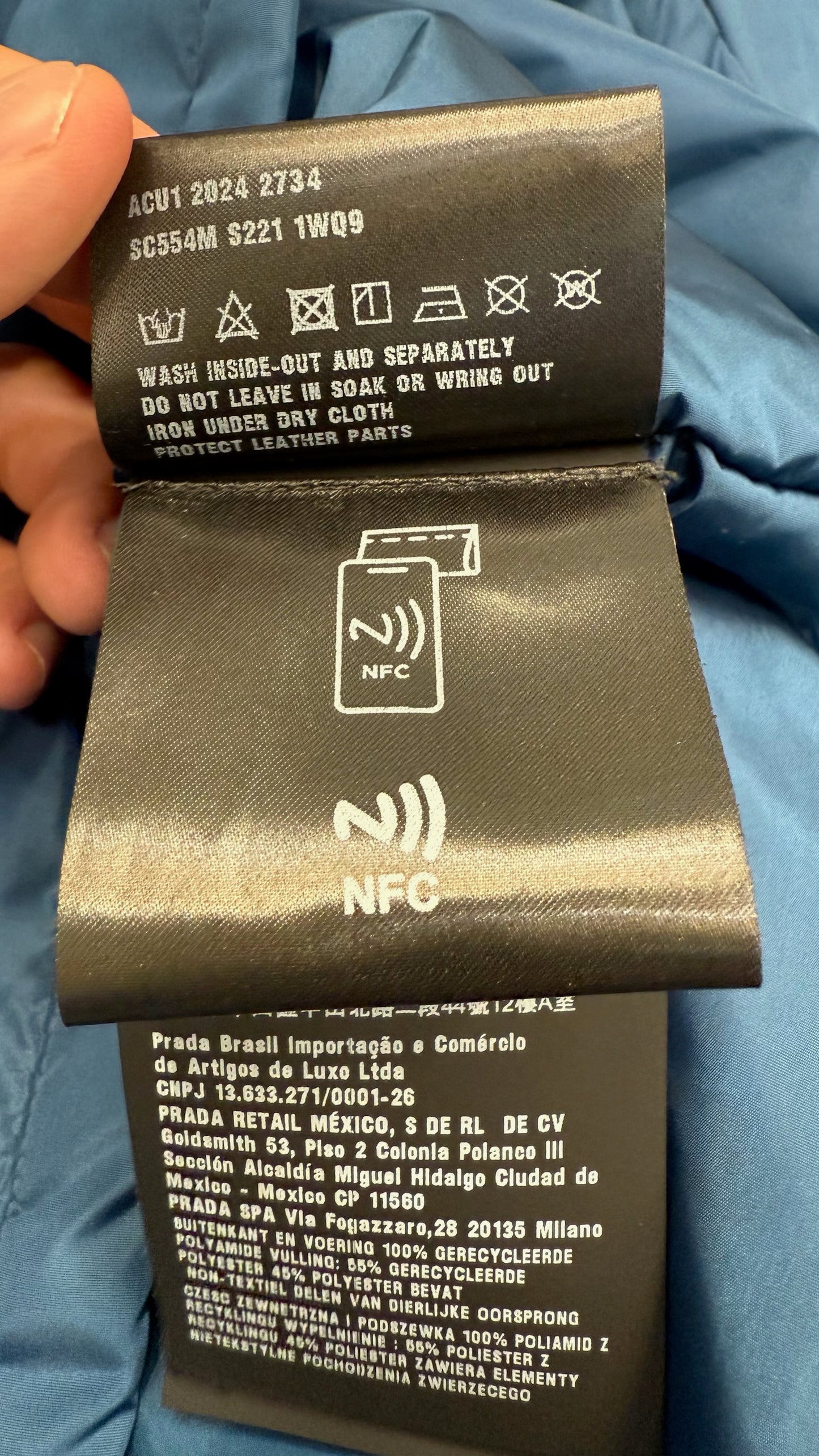 Prada Re-Nylon Coach Jacket
