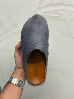 Marni Grey Fussbett Sabot