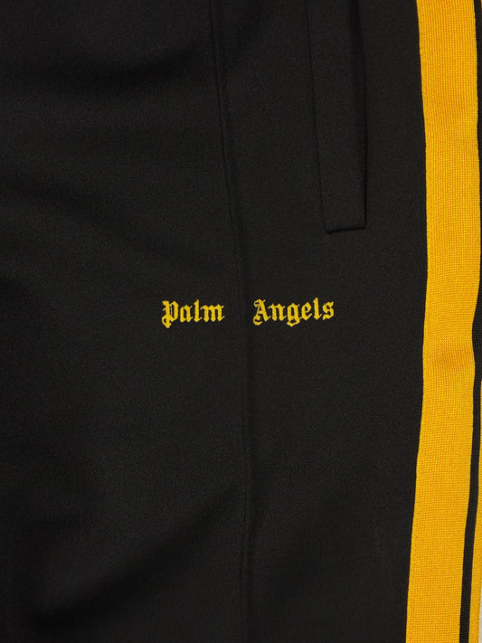 Palm Angels Classic Logo Track Pants Black/Yellow