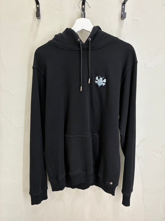 Dior x Sean Stussy Oversized Embroidered Bee Hoodie