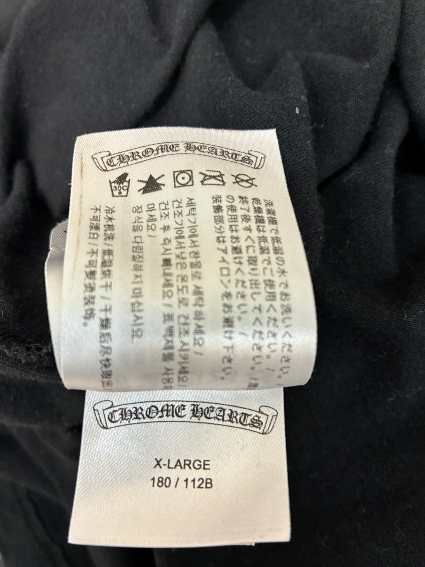 Chrome Hearts American Flag Dagger T-Shirt
