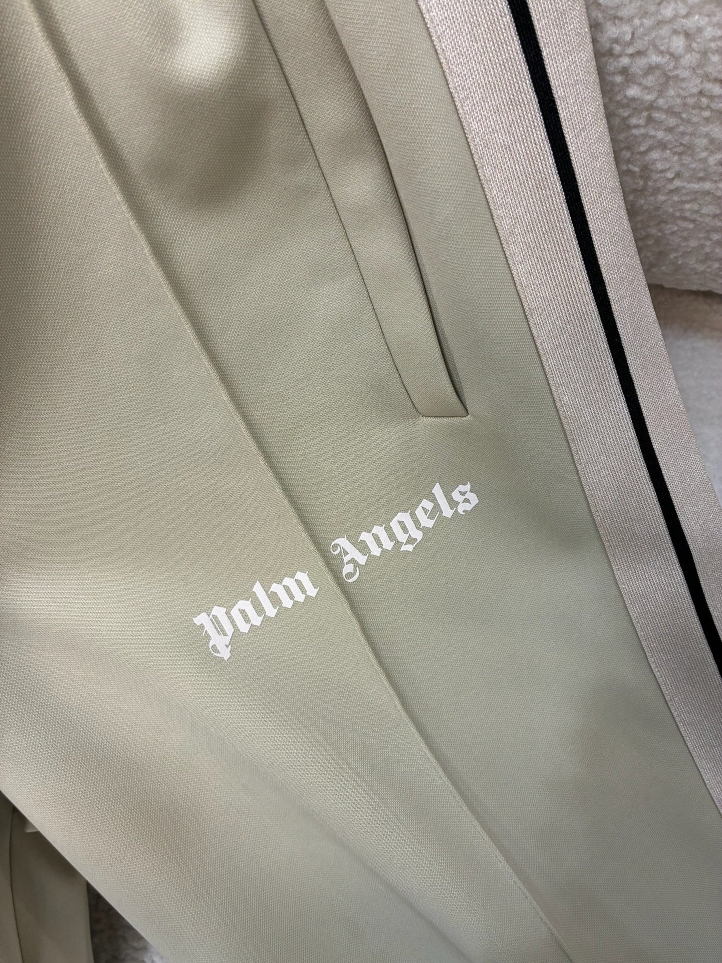 Palm Angels Tracks Pants Beige