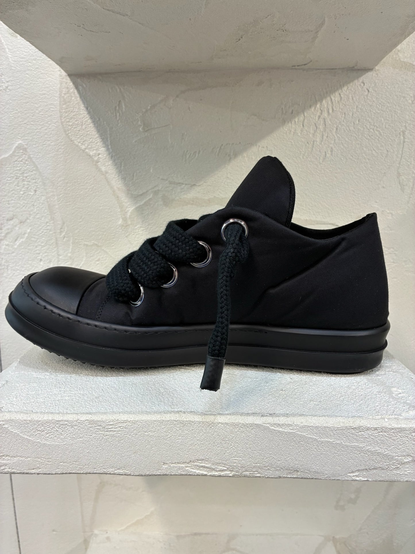 Rick Owens DRKSHDW HOLLYWOOD Jumbo Lace Puffer Low Sneaks
