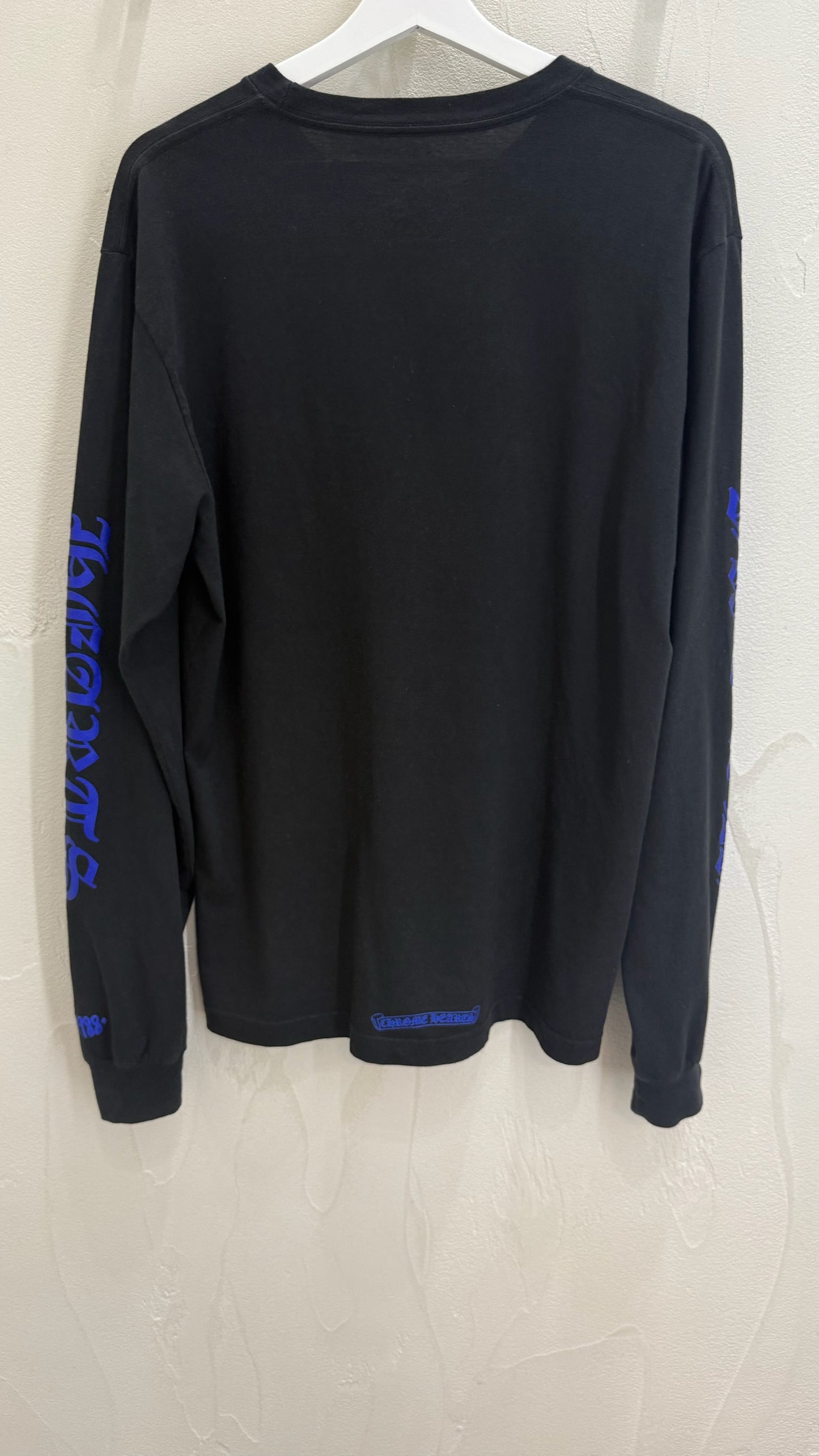 Chrome Hearts Neck Logo Long Sleeve Crewneck