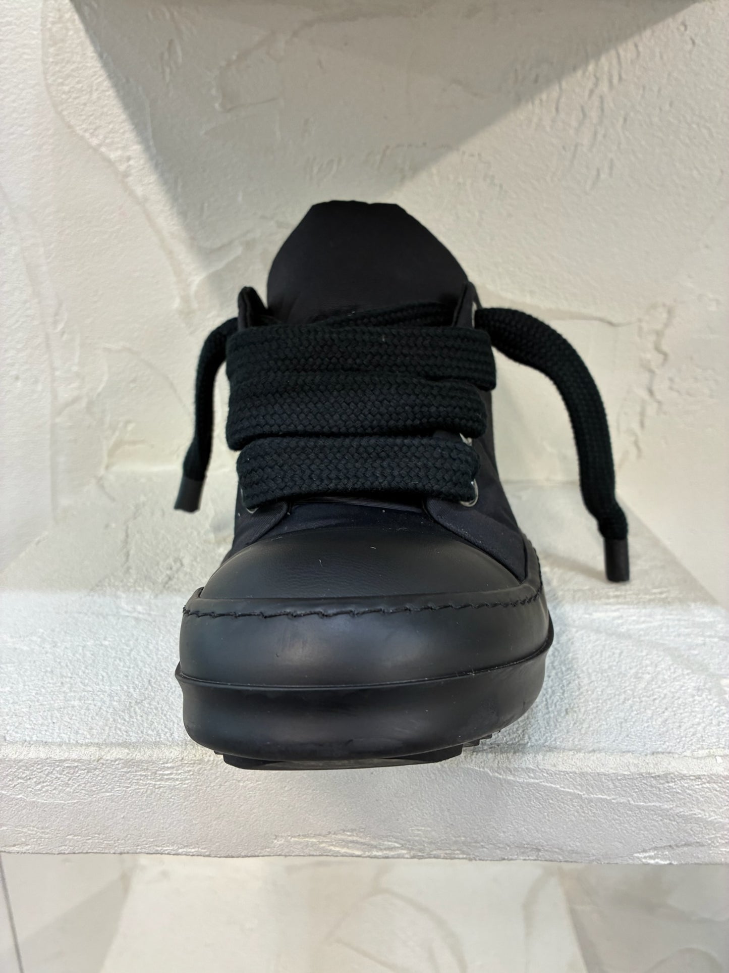 Rick Owens DRKSHDW HOLLYWOOD Jumbo Lace Puffer Low Sneaks