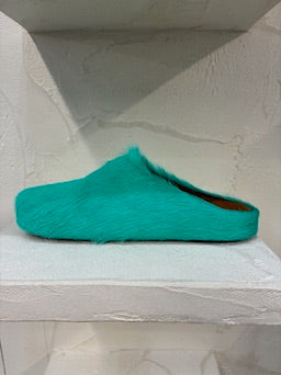Marni Fussbett Sabot Green