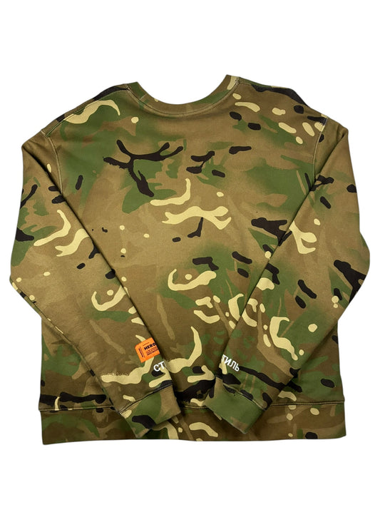Heron Preston Community Service Camo Crewneck