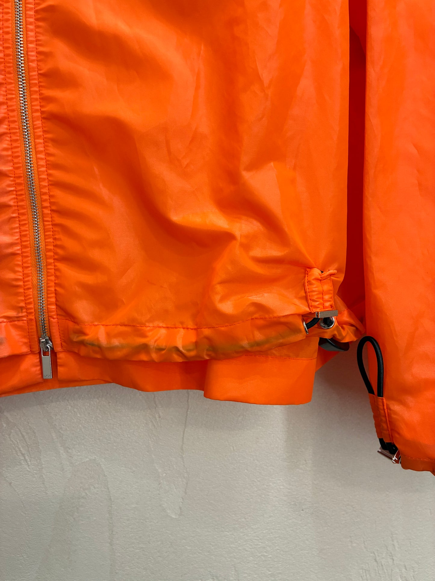 Dior X Kenny Scharf Orange Embroidered Windbreaker