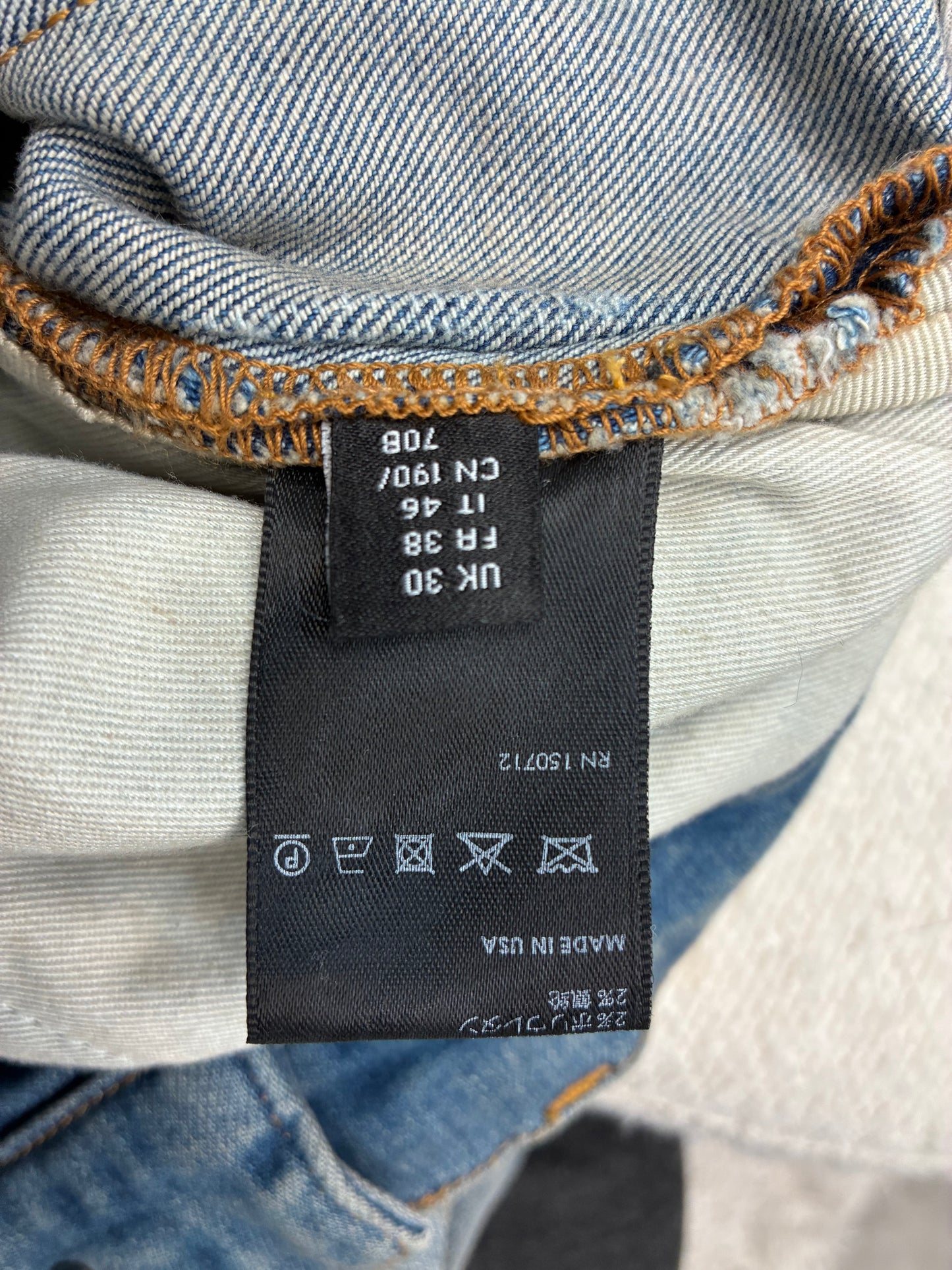 Amiri Blue Bootcut Jeans