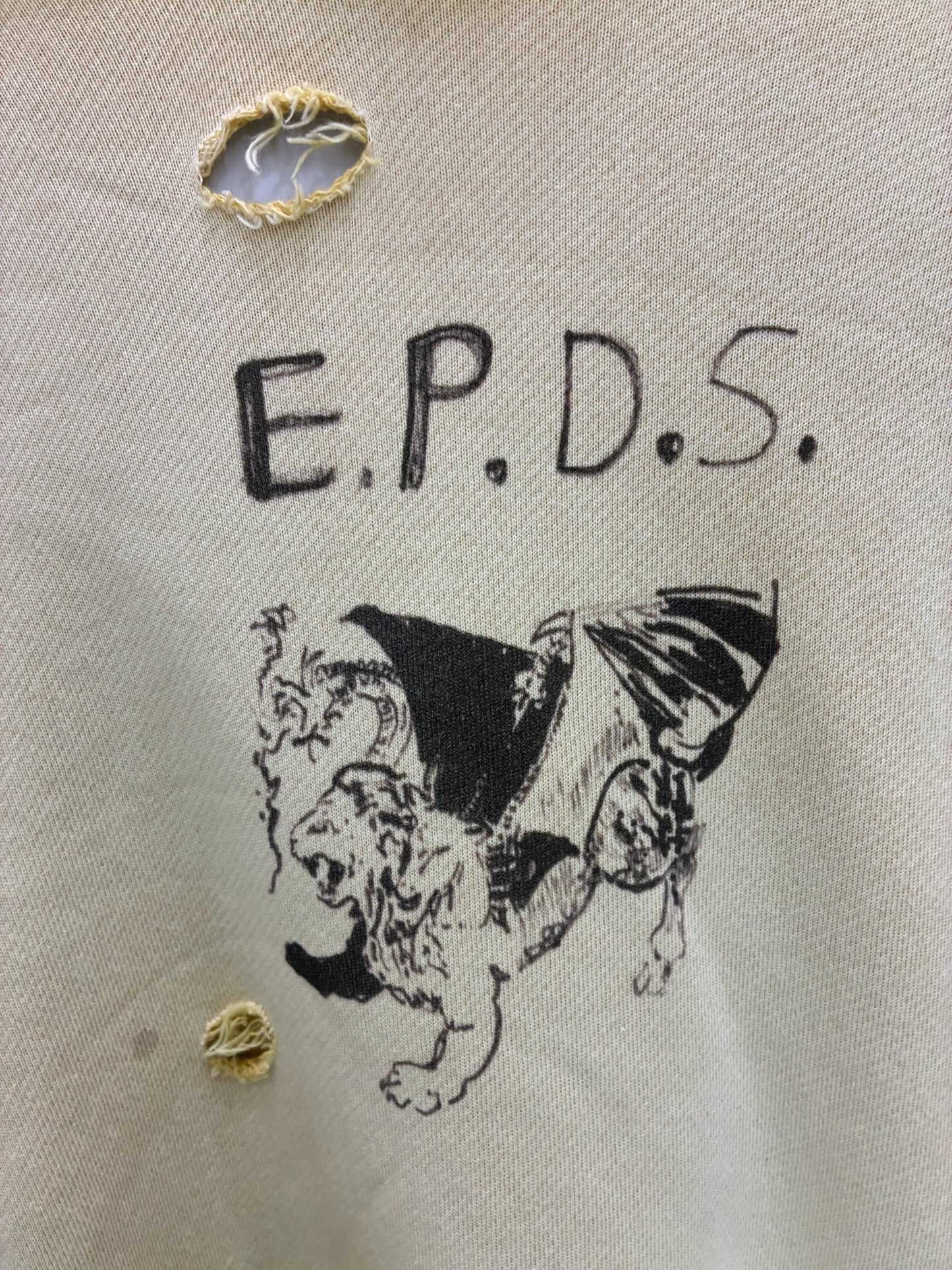 PALY: Yellow 'EPDS' Hoodie