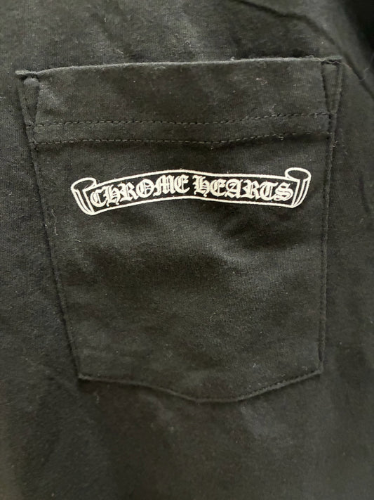 T-shirt à manches longues Chrome Hearts avec logo en volute