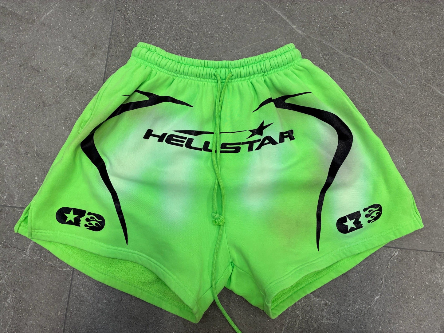 Hellstar Washed Sports Shorts