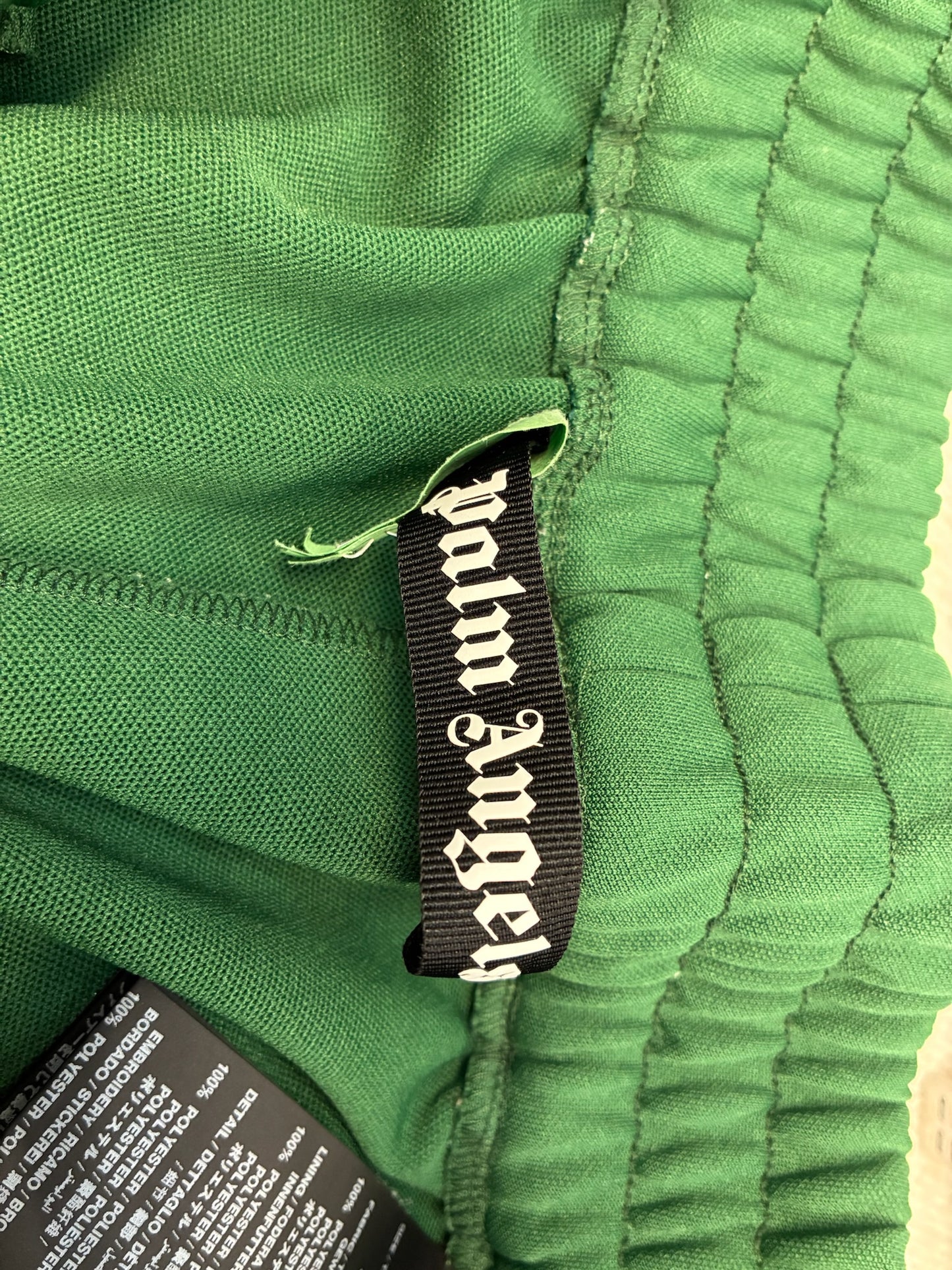 Palm Angels Track Pants Green