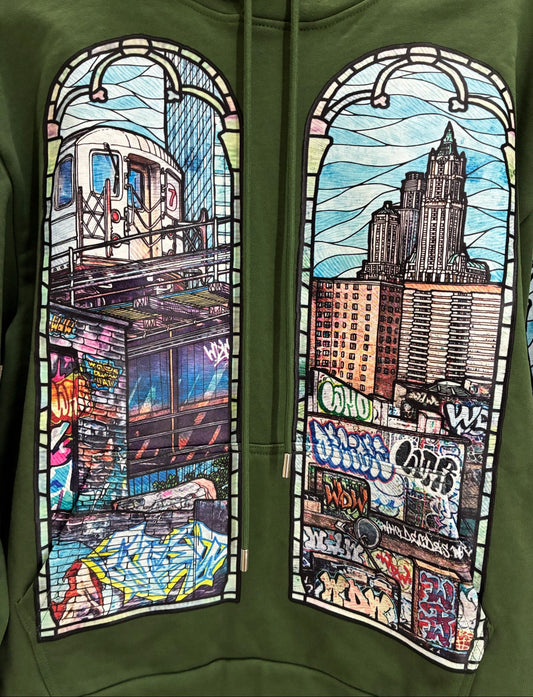 Who Decides War Politics As Usual Hoodie 'Green'