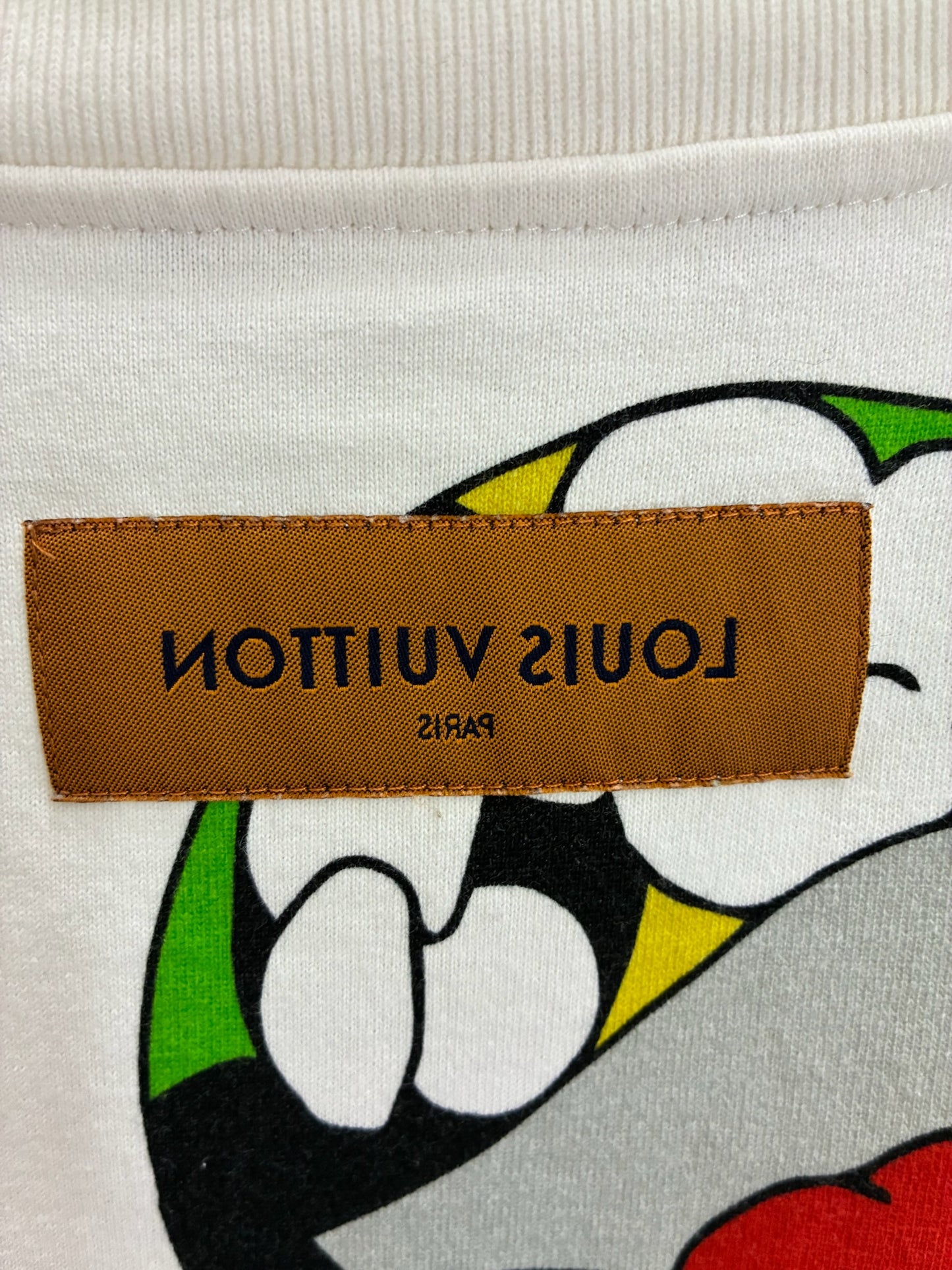 Louis Vuitton SS21 Cartoon Logo Print T-shirt