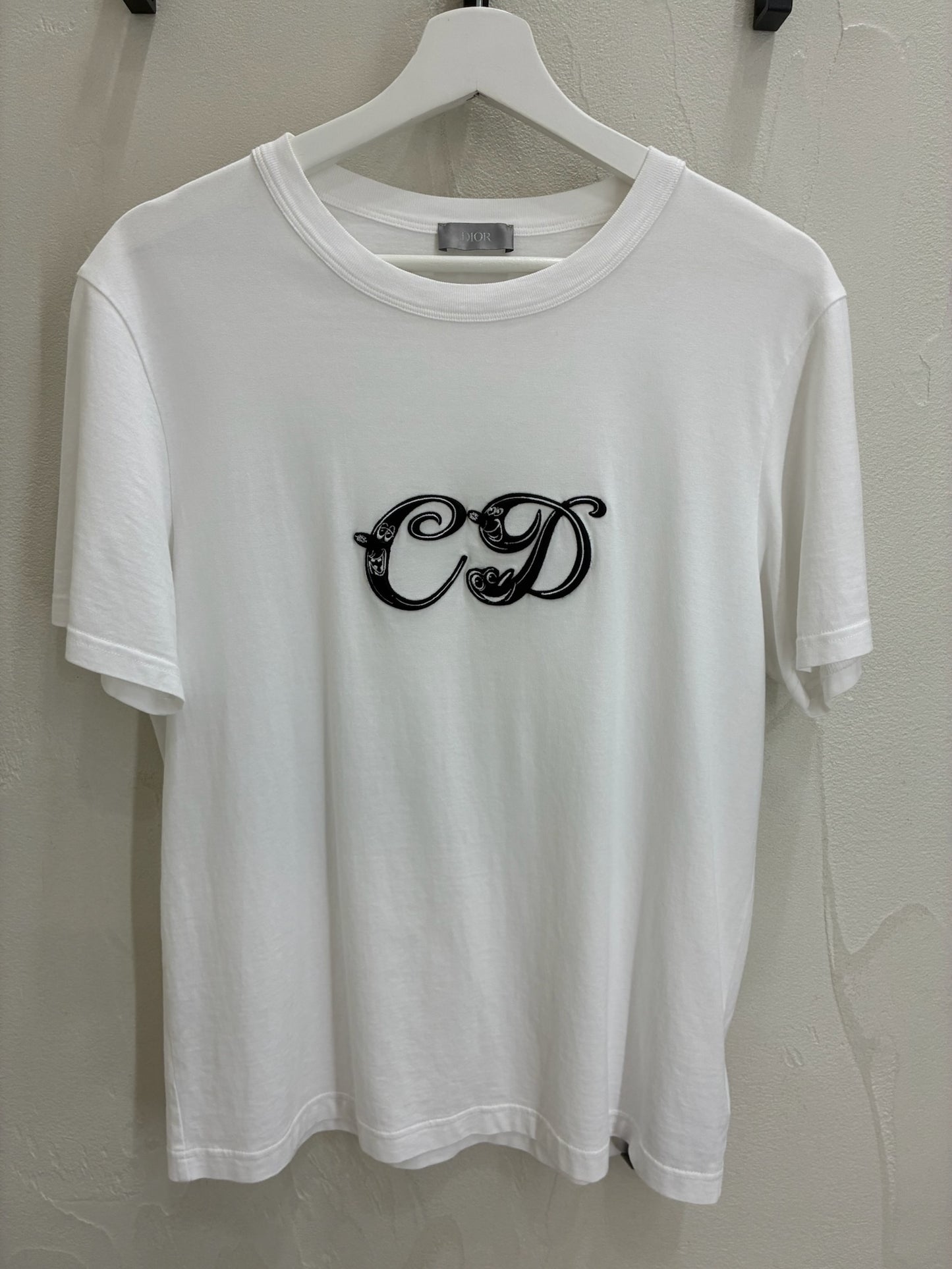 Christian Dior x Kenny Scharf Embroidered Logo T-Shirt