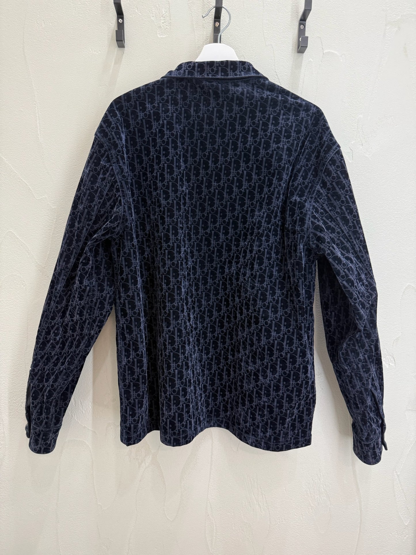 Dior Oblique Overshirt Navy Blue