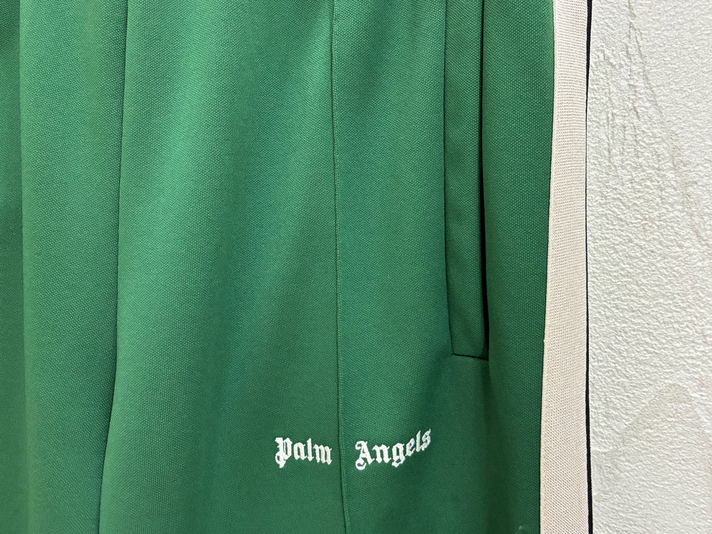 Palm Angels Track Pants Green
