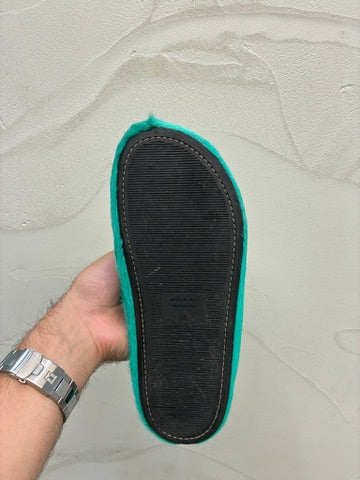 Marni Fussbett Sabot Green