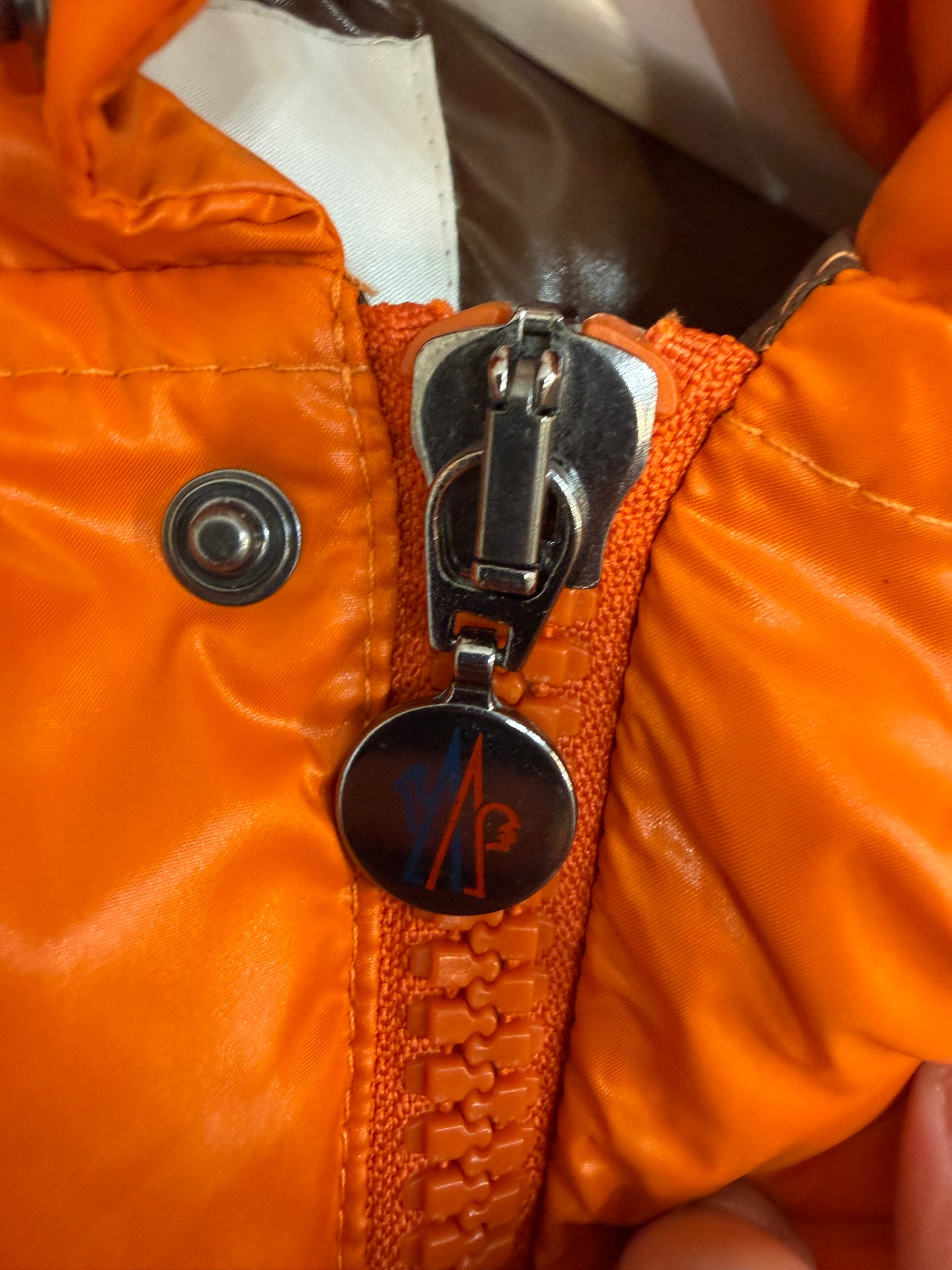 Moncler Tibb Down Vest Orange