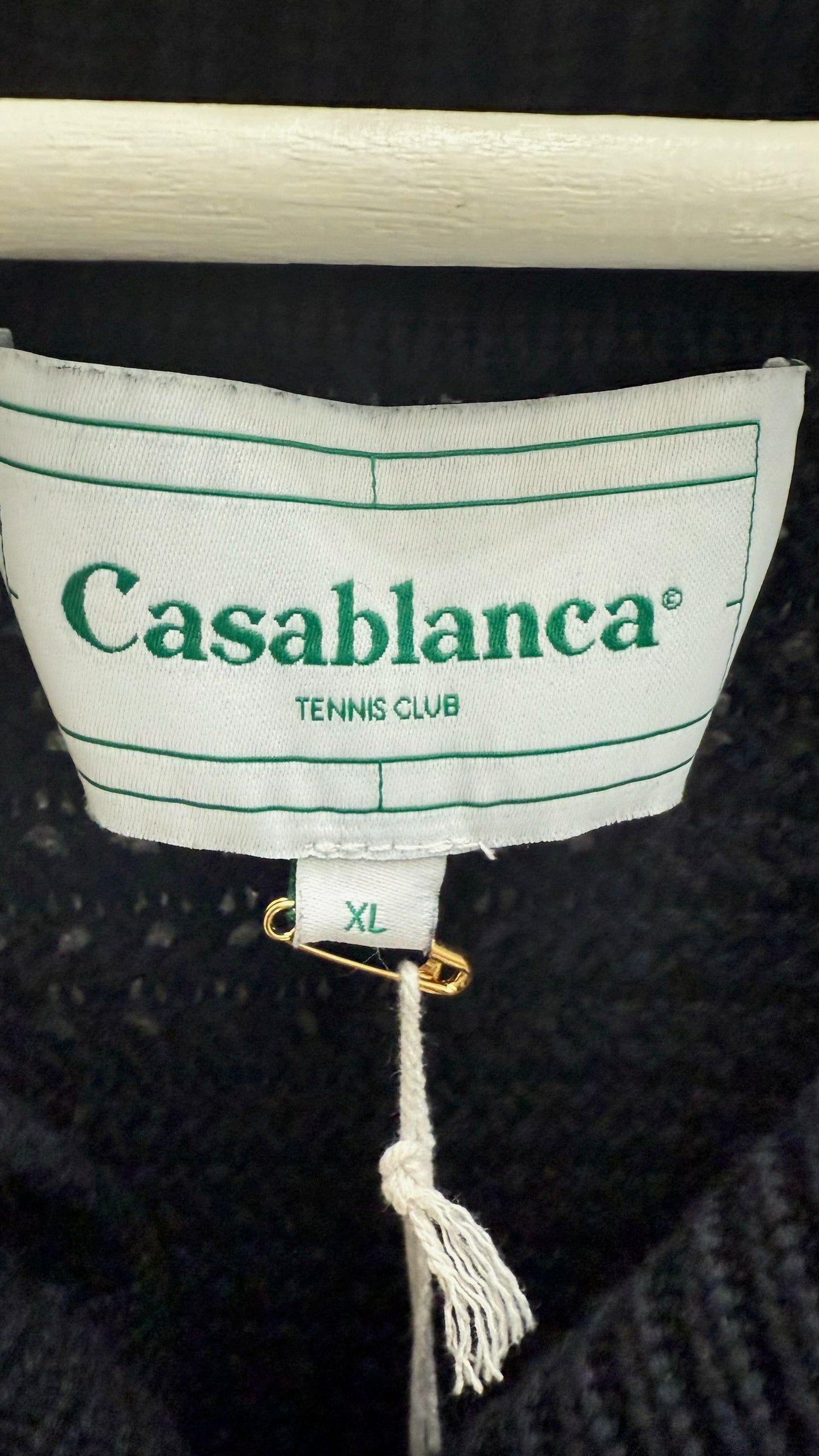 Casablanca Crochet Tennis Shirt
