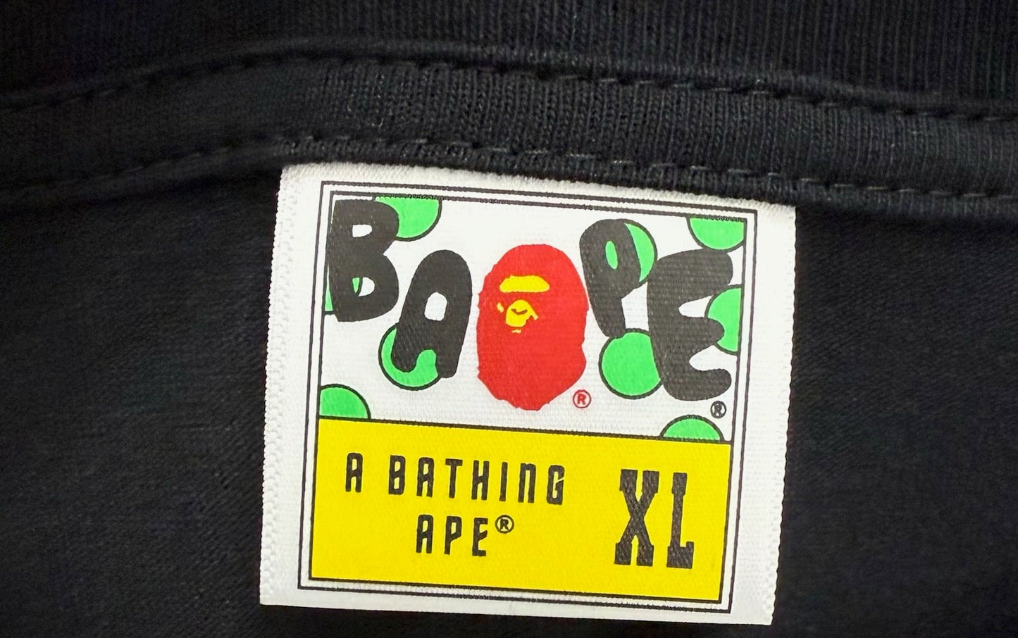 BAPE Flame Ape Short Sleeve Shirt