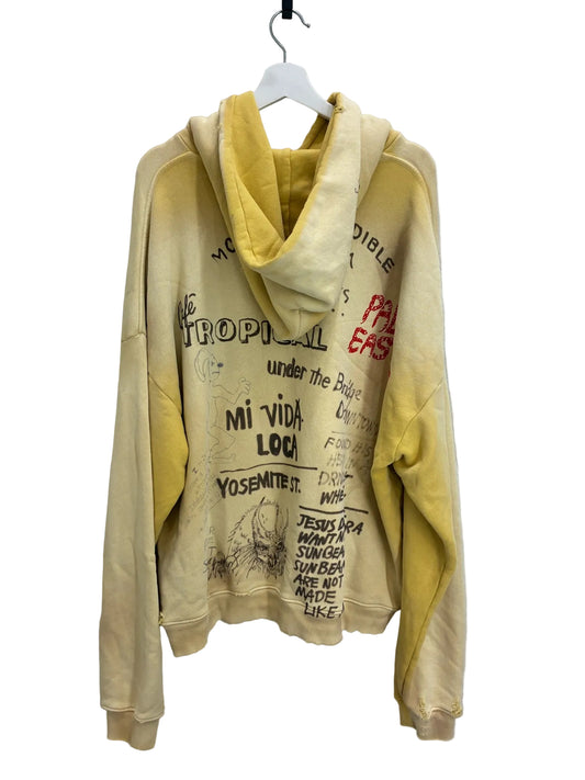 PALY: Yellow 'EPDS' Hoodie