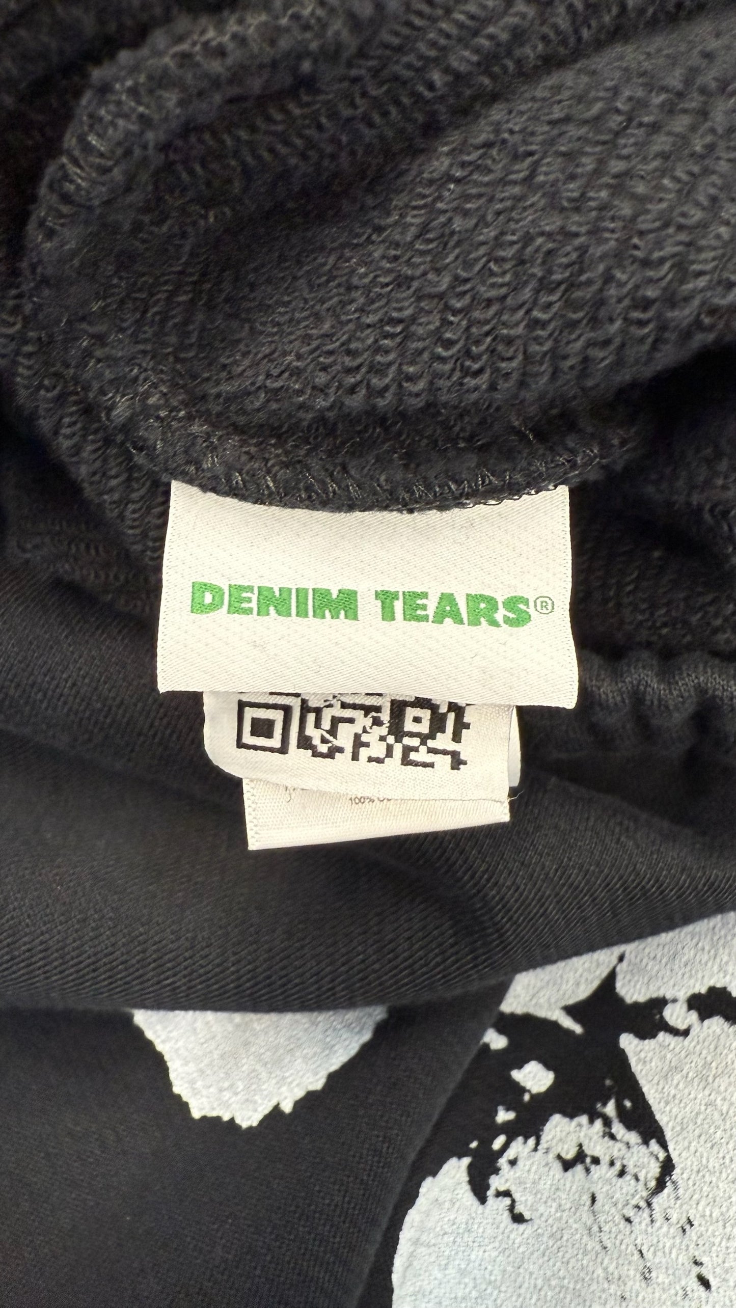 Denim Tears The Cotton Wreath Sweatpants Black