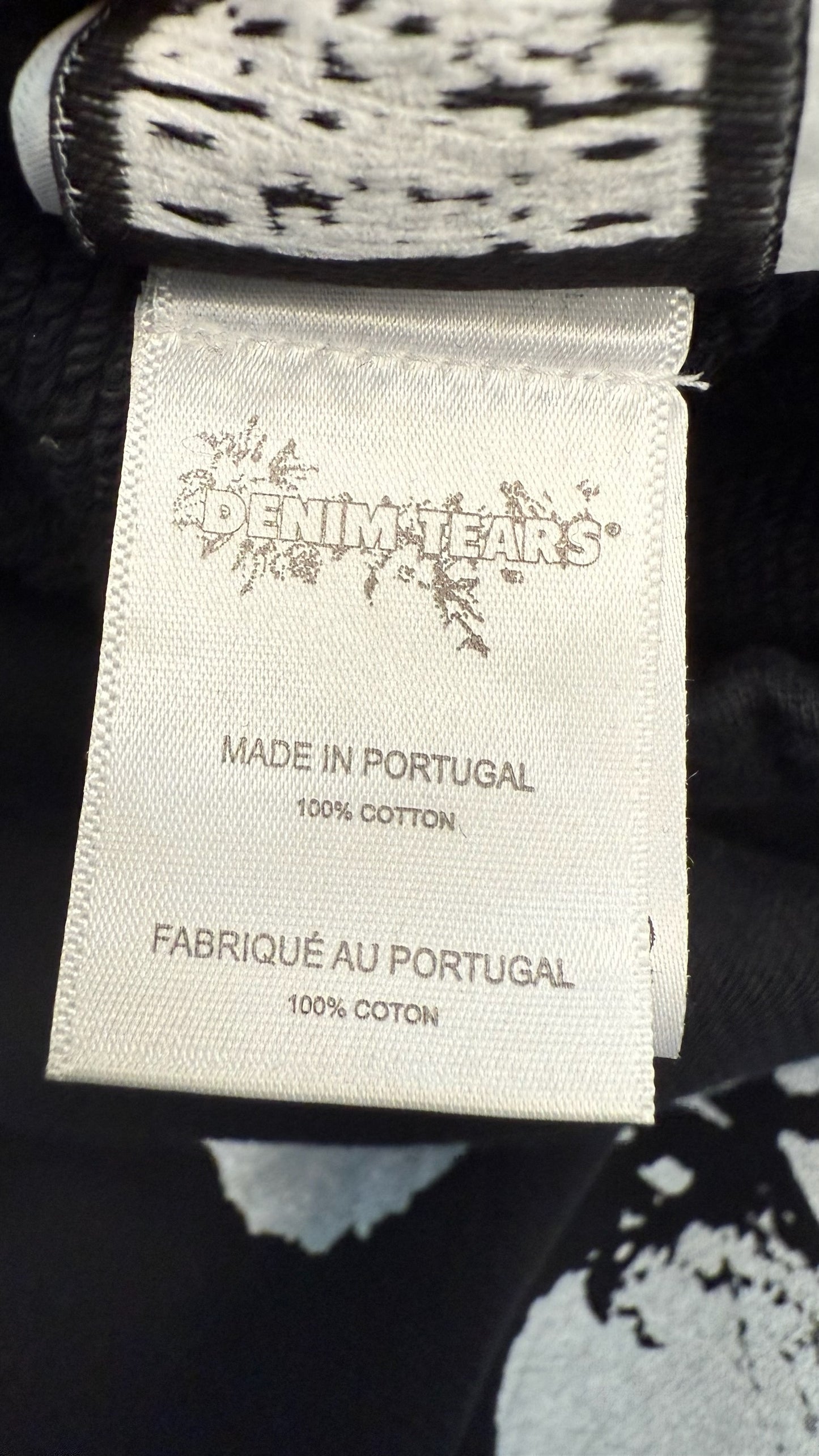 Denim Tears The Cotton Wreath Sweatpants Black