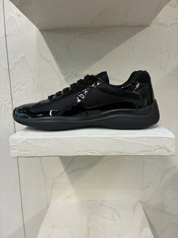 Prada America's Cup Black Patent Leather