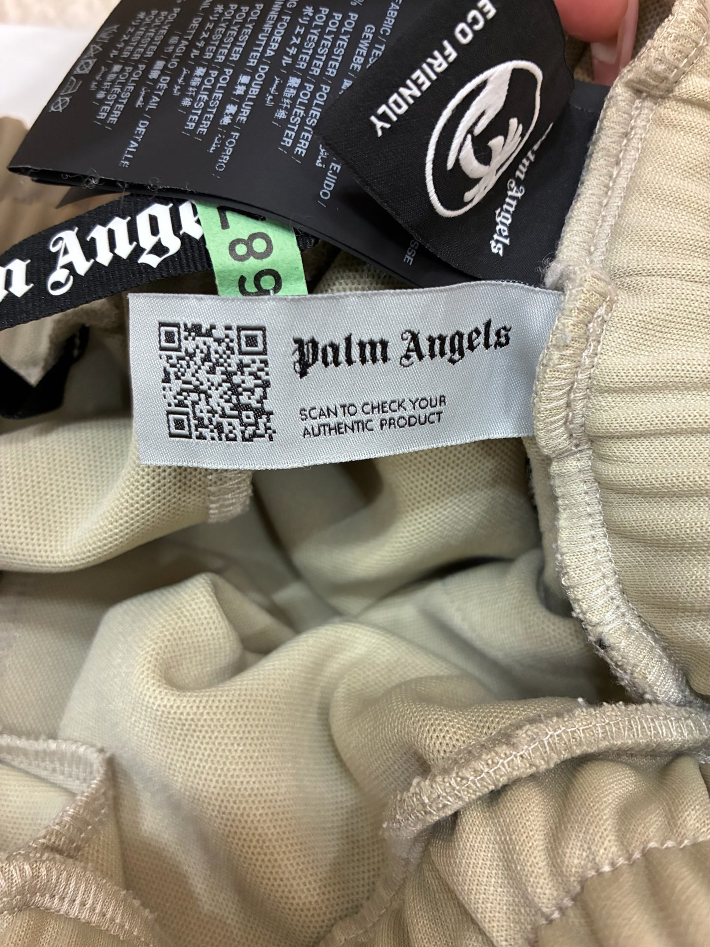 Palm Angels Tracks Pants Beige