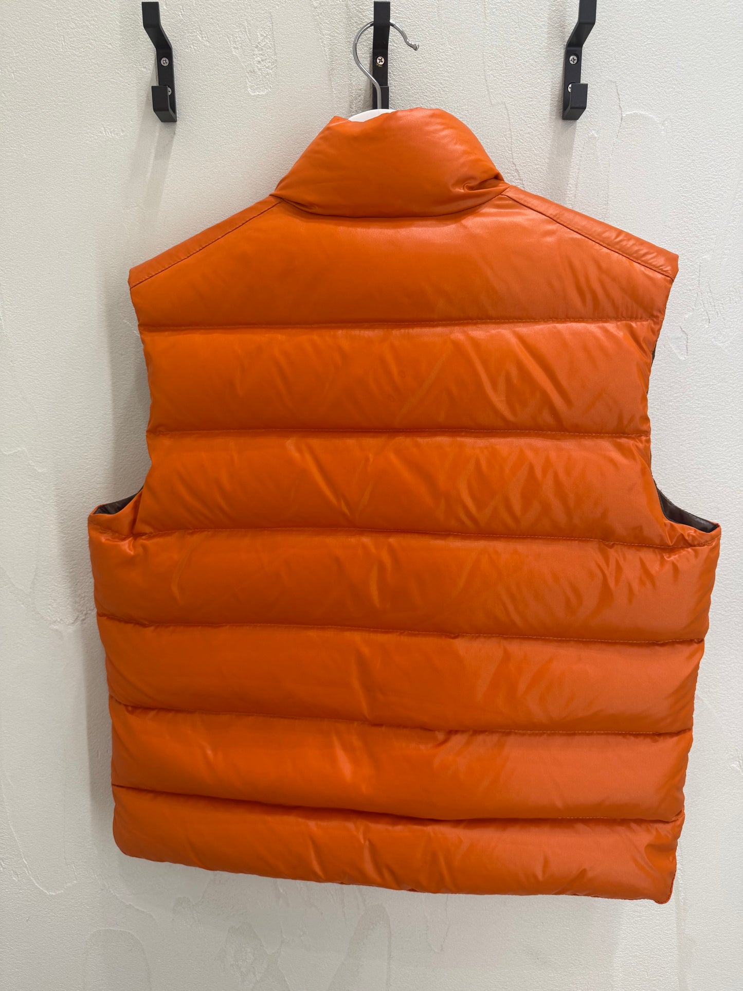 Moncler Tibb Down Vest Orange