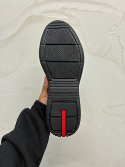 Prada America's Cup Black Patent Leather
