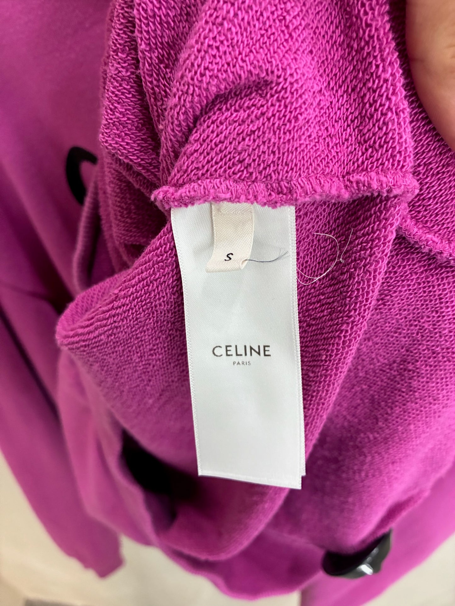 Celine Fuchsia Hoodie
