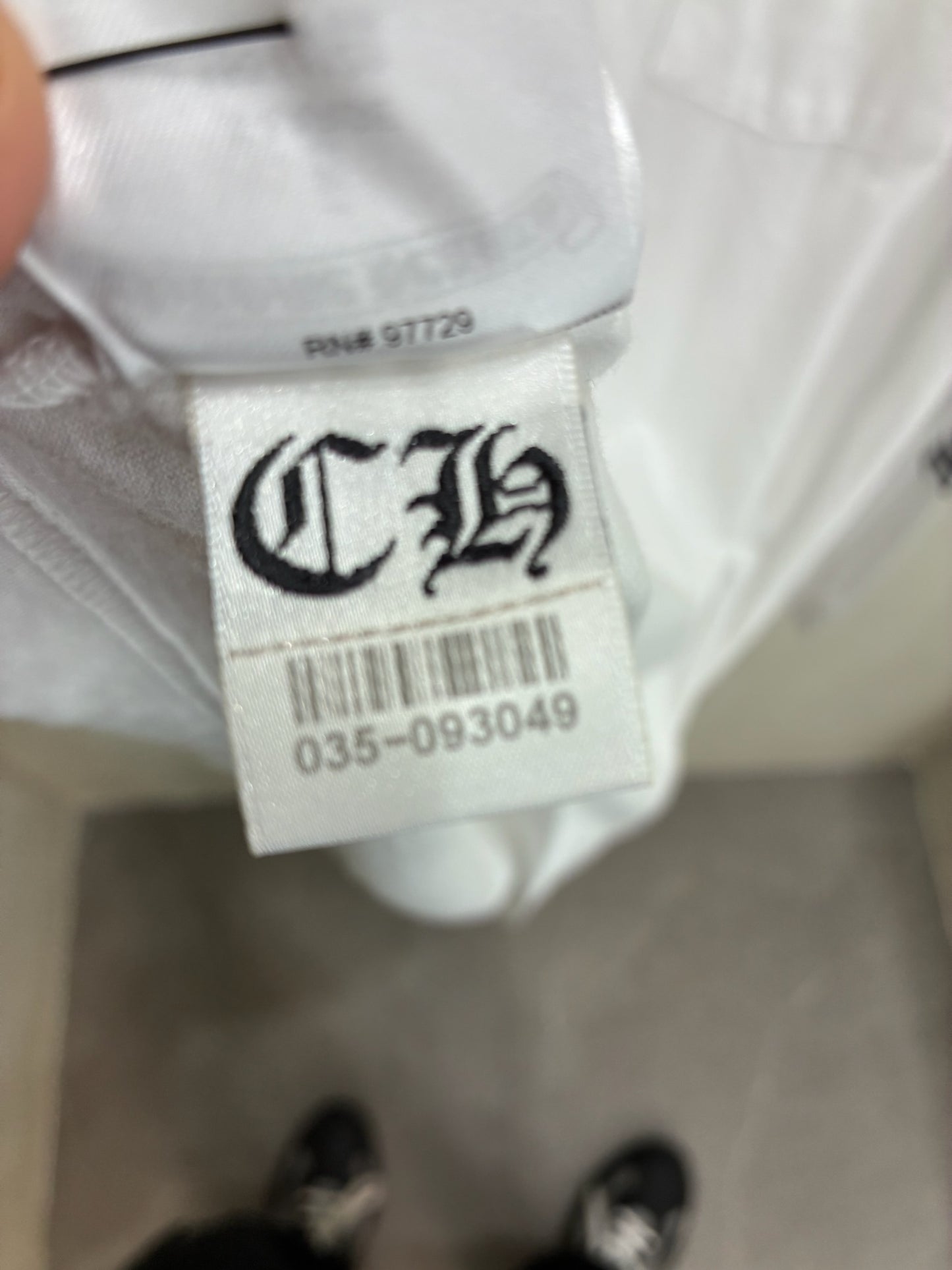 Chrome Hearts Neck Logo Long Sleeve Crewneck