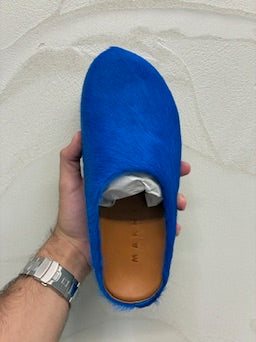 Marni Blue Fussbet Sabot