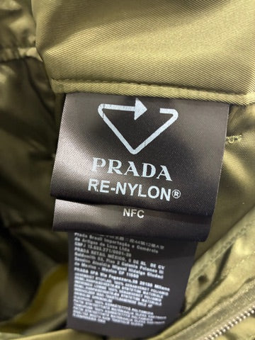 Prada Re-Nylon Cargo Pants Green