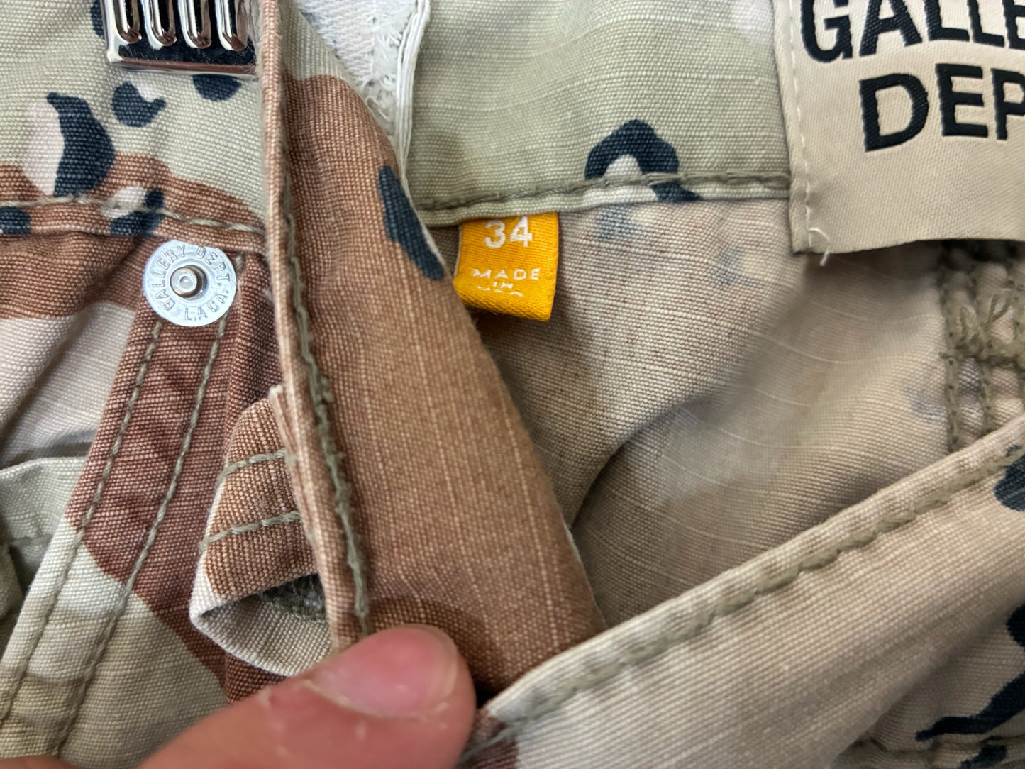 Gallery Dept La Flare Camo Jeans