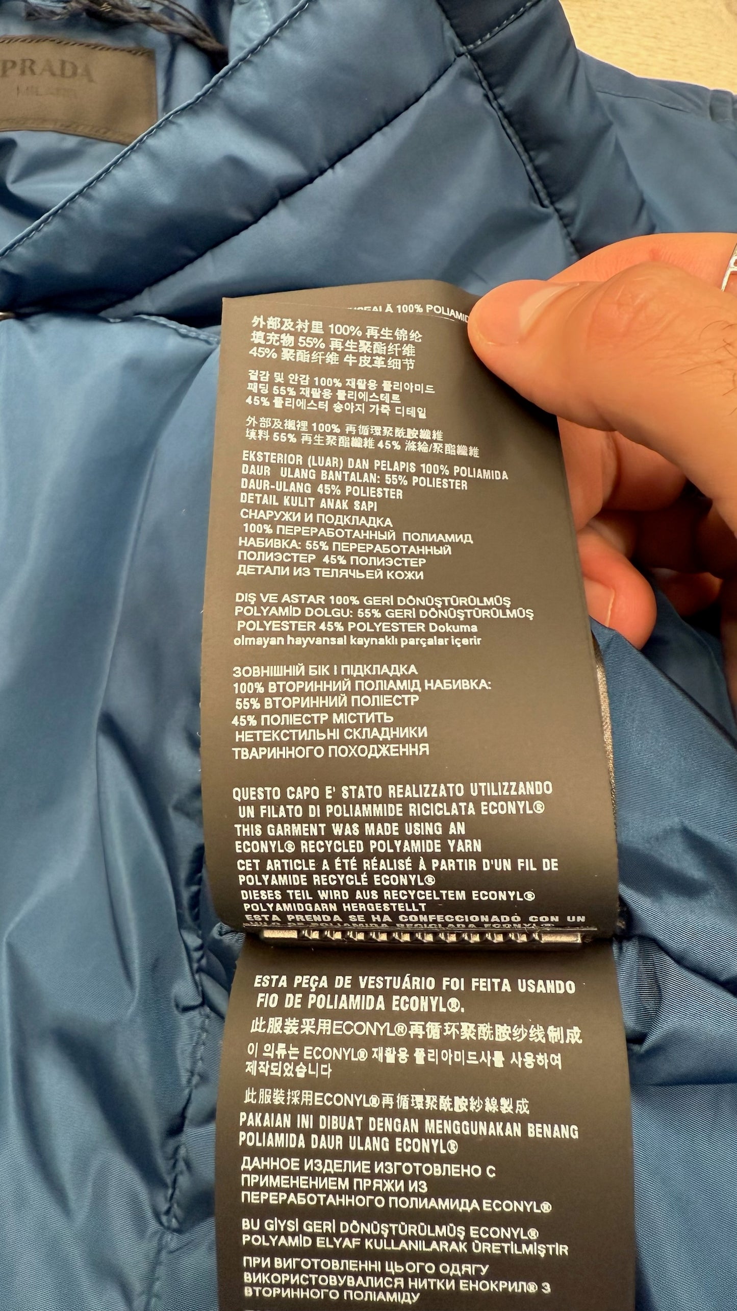 Prada Re-Nylon Coach Jacket