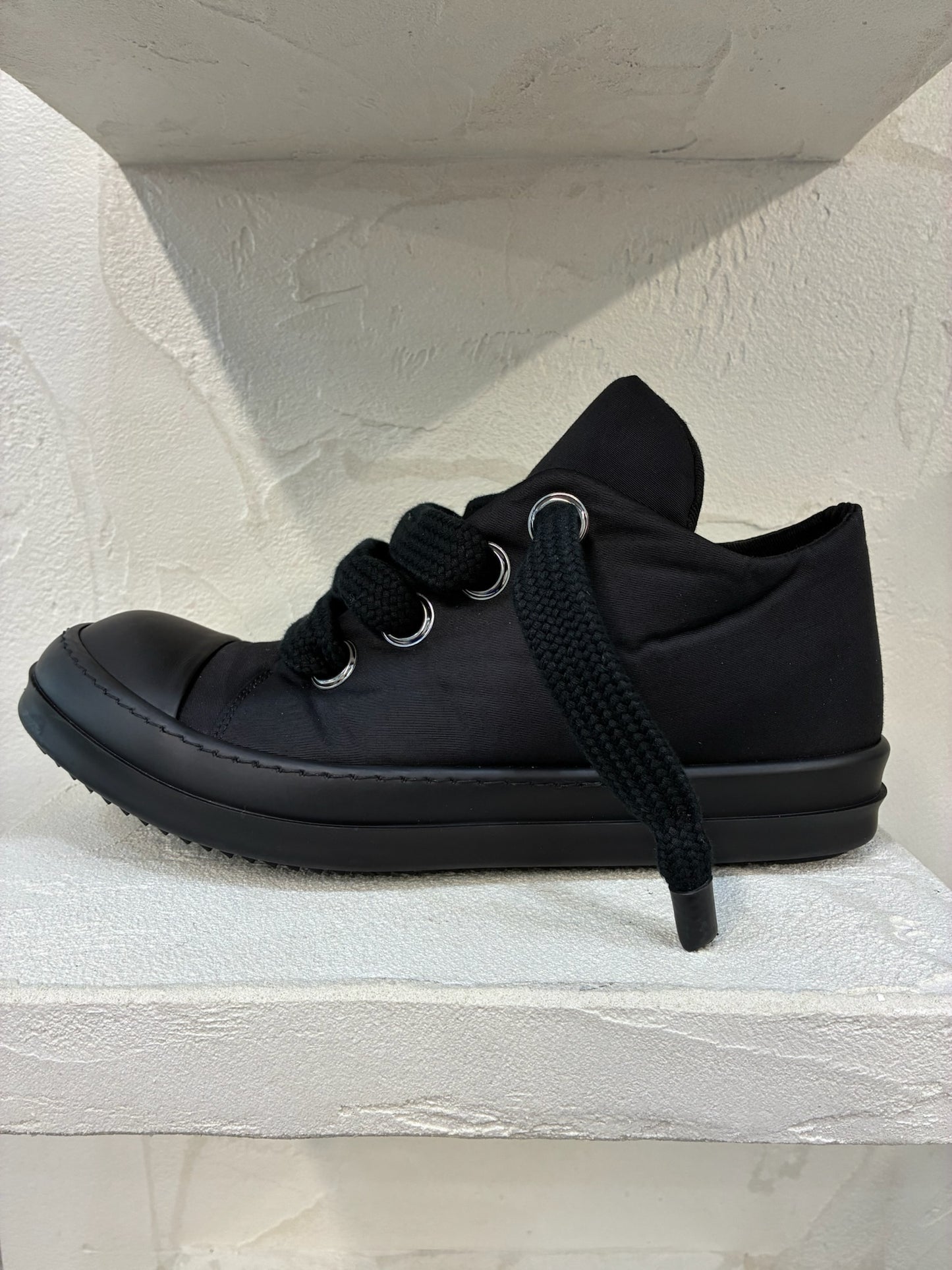Rick Owens DRKSHDW HOLLYWOOD Jumbo Lace Puffer Low Sneaks