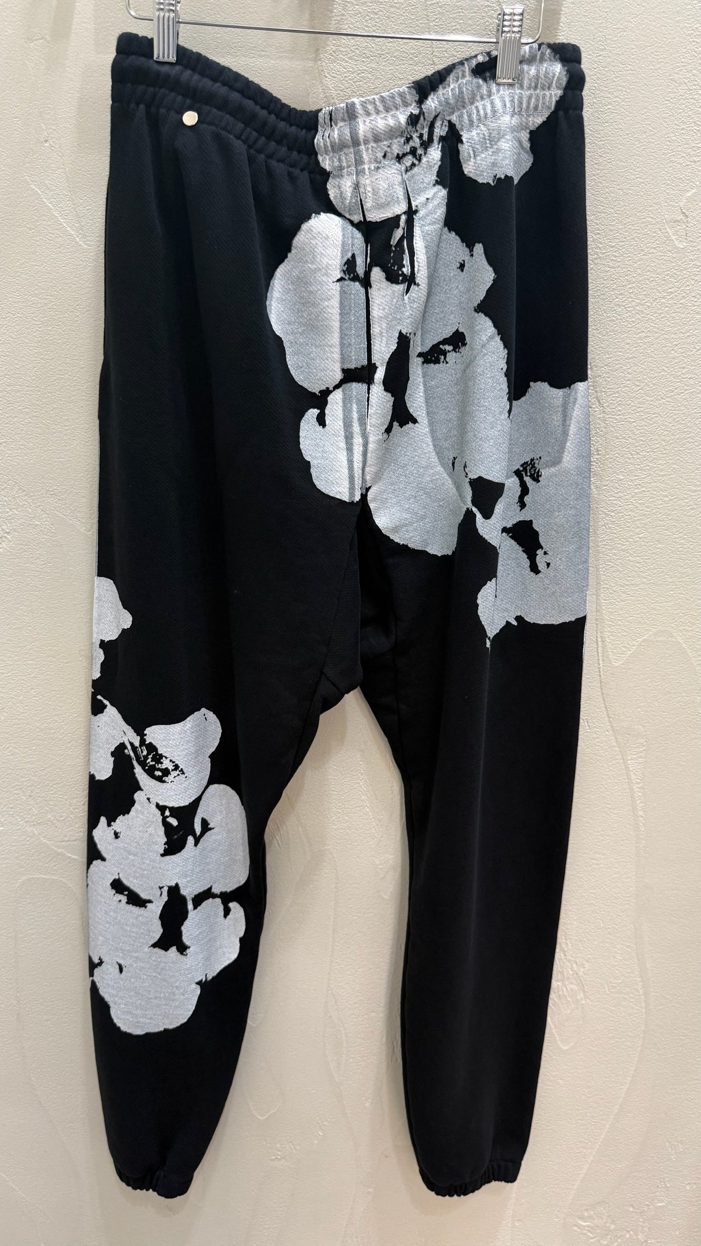 Denim Tears The Cotton Wreath Sweatpants Black